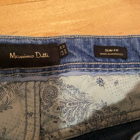 mossimo Dutti Slim Fit Stone Wash Jeans 30x32 - Picture 2 of 3